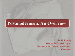 Exploring the Postmodernist World: A Multifaceted Overview