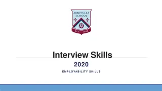 Mastering Interview Skills for Employability in 2020