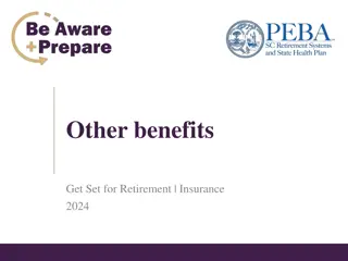 Retirement Insurance Benefits Offered by PEBA