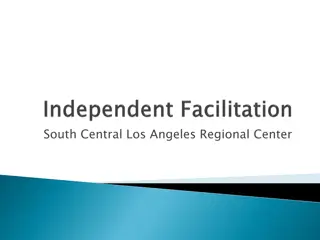 Independent Facilitators in the Self-Determination Program