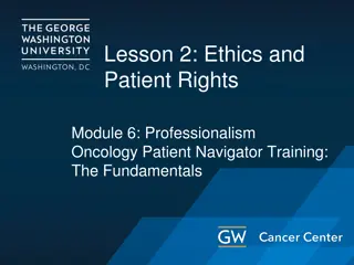 Ethics and Patient Rights in Healthcare: A Professional Training Module