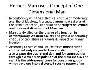 Critiques of Modernity and Liberal Ideology: Marcuse and Habermas