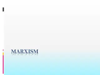 Marxism and Capitalism