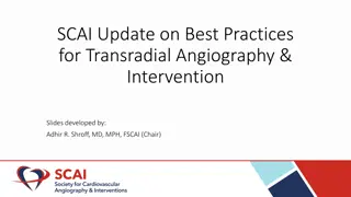 Best Practices for Transradial Angiography & Intervention Update