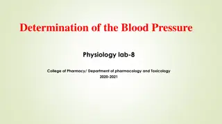 Understanding Blood Pressure Physiology in a Lab Setting