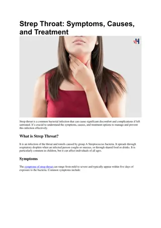 Strep Throat | healthcare360mag