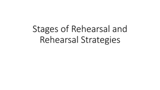 Comprehensive Guide to Rehearsal Stages and Strategies
