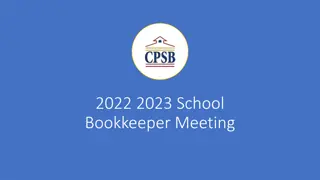 Financial Management Guidelines for School Bookkeepers