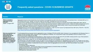 Understanding Aggregated Annual Turnover for Business Grants
