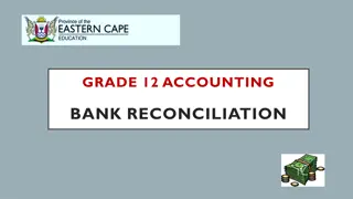 Bank Reconciliation in Accounting