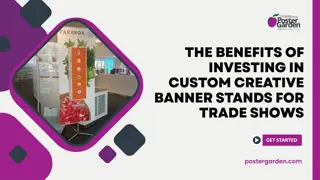 The Benefits of Investing in Custom Creative Banner Stands for Trade Shows