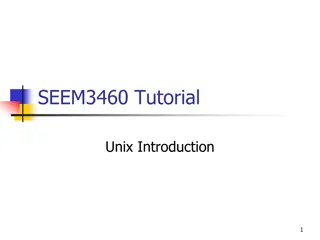 Introduction to Unix-like Systems and Shell Interaction