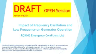 Impact of Frequency Oscillation on Generator Operation: Emergency Conditions Analysis