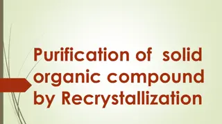 Recrystallization for Solid Organic Compound Purification