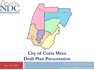 Redistricting Process in Costa Mesa: Plan, Rules, and Goals