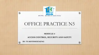 Enhancing Access Control, Security, and Safety in the Workplace