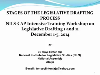 Understanding the Stages of Legislative Drafting Process