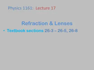 Understanding Refraction and Lenses in Physics: Lecture 17 Insights