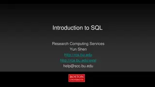 Learn SQL Basics: History, Syntax, and Terminology