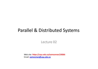 von Neumann Architecture in Parallel & Distributed Systems