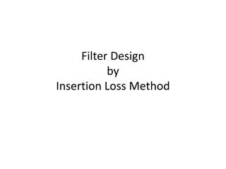 Insights into Filter Design by Insertion Loss Method