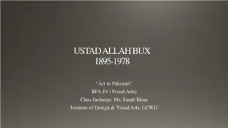Ustad Allah Bux - Pioneer of Modern Landscape Painting in Pakistan