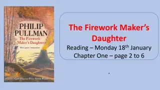 The Firework Maker's Daughter Reading - Adventure Unfolds