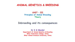 Understanding Inbreeding in Animal Genetics & Breeding