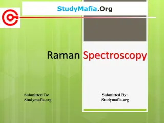 Raman Spectroscopy: Principles and Applications