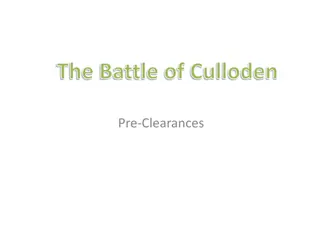 The Battle of Culloden: Events, Defeat Reasons, and Outcome
