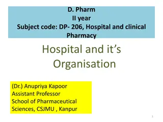 Understanding Hospital Classification and Organization Structure