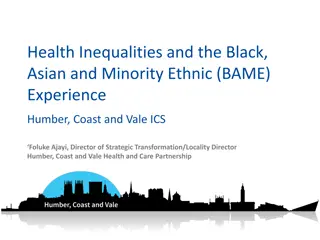 Addressing Health Inequalities in Humber, Coast, and Vale: Insights from BAME Experience