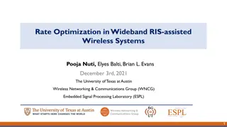 Rate Optimization in Wideband RIS-assisted Wireless Systems