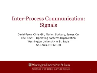 Understanding Inter-Process Communication Signals in Operating Systems