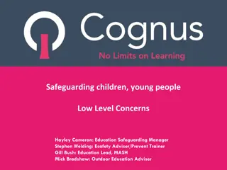 Low Level Concerns in Safeguarding Children and Young People