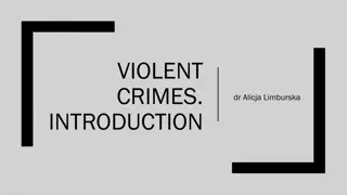 Understanding Criminal Offences: A Comparative Analysis