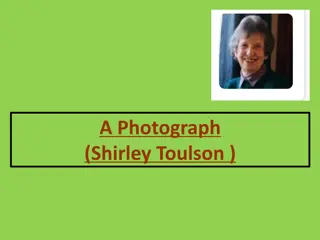Exploring Loss and Memory in 'A Photograph' by Shirley Toulson