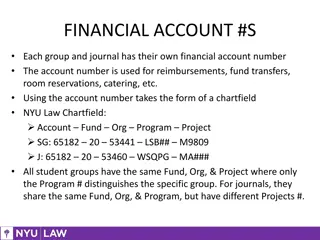 NYU Law Financial Management Guidelines