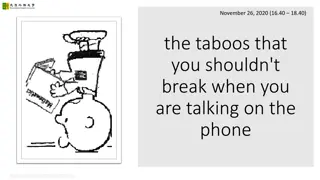 Cellphone Etiquette and Body Language in Communication