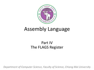 The FLAGS Register in Assembly Language