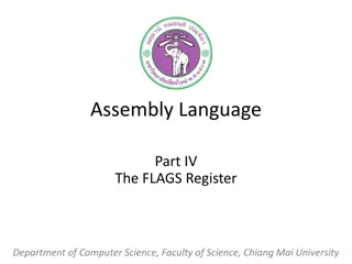 Understanding the FLAGS Register in Assembly Language