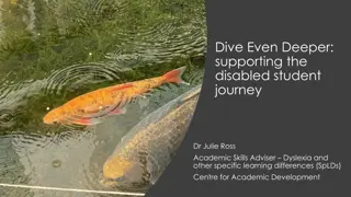 Empowering the Disabled Student Journey at University of Aberdeen