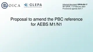 Proposal to Amend PBC Reference for AEBS in Vehicles