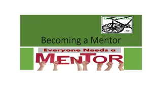 Introduction to Becoming a Mentor Program