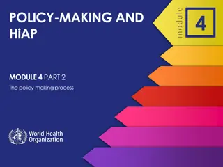 Policy-Making Process for Health Improvement