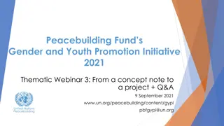 Enhancing Peacebuilding Initiatives Through Strategic Conflict Analysis