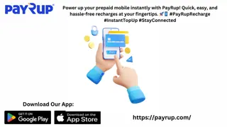 PayRup Your Go-To for Instant Prepaid Recharges