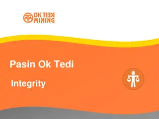 Integrity at Ok Tedi: Values and Practices