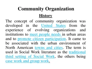 Understanding Community Organization: History, Definition, and Types