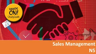 Personal Selling in Sales Management